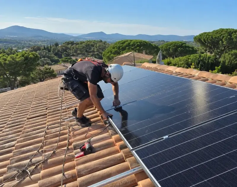 Installateur panneaux solaires Casefabre — pose photovoltaïque sur toiture